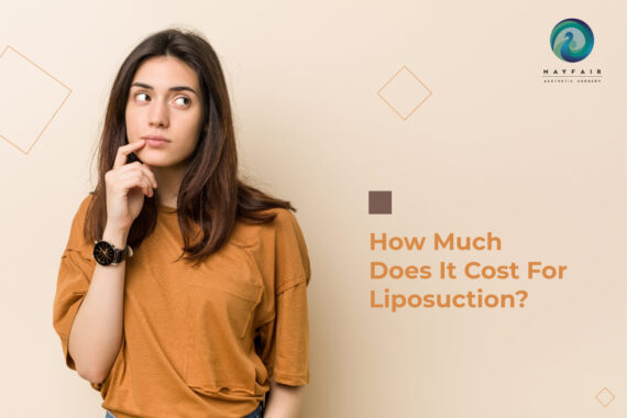 a girl thinking about the cost of liposuction