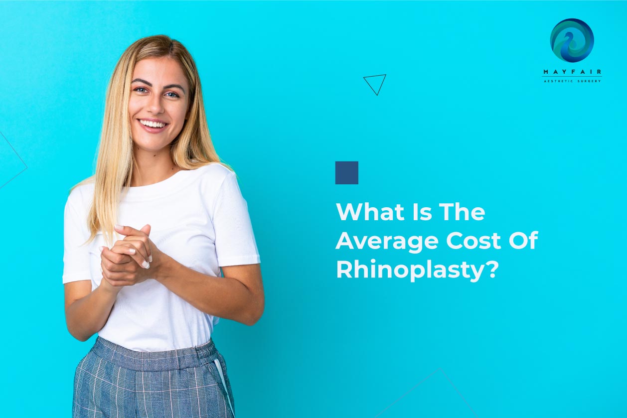 A girl smiling after listening to the cost of rhinoplasty
